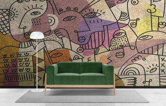 compare product Customized Wallpaper (ED23033)
