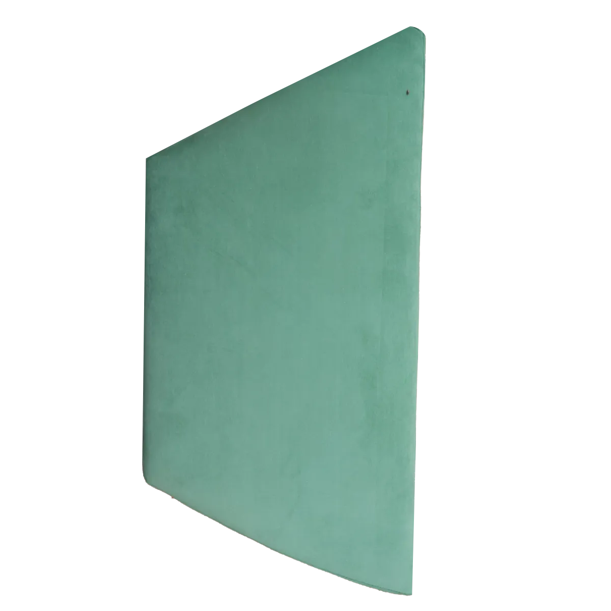 Pack Of 2 Light Green Upholstered Hexagon & Parallelogram Pouf For Home Dec