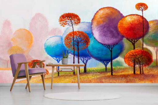 Non Woven Lite Customized Wallpaper (ED21093)