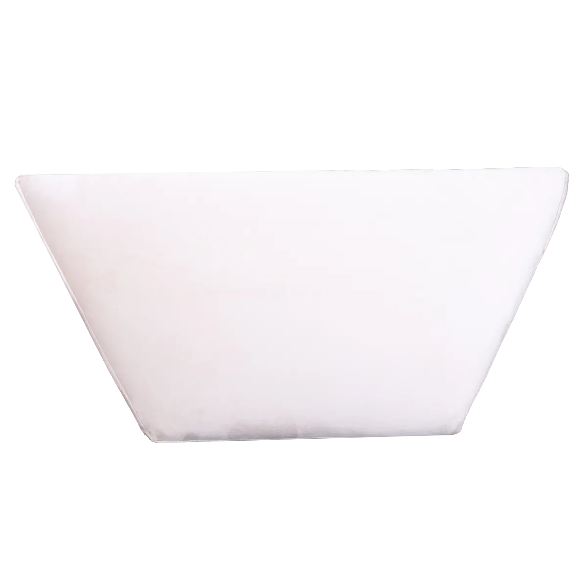 Pack Of 2 Pink & Off White Upholstered Parallelogram Pouf For Home Decor