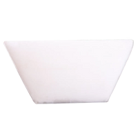 Pack Of 2 Pink & Off White Upholstered Parallelogram Pouf For Home Decor