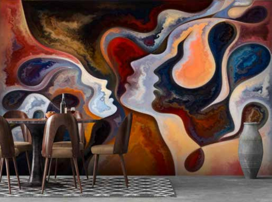 Non Woven Lite Customized Wallpaper (ED22025)