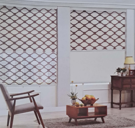 Silver Dot Dual Roller